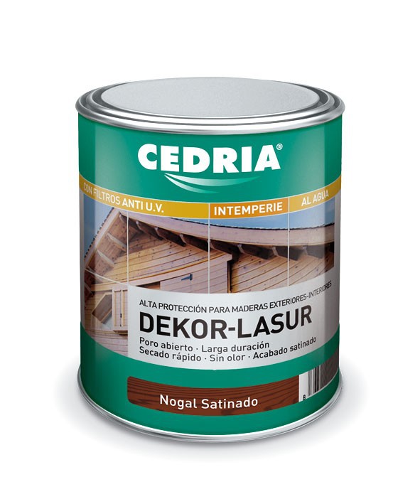 Lasur al agua, para pérgolas y porches de madera