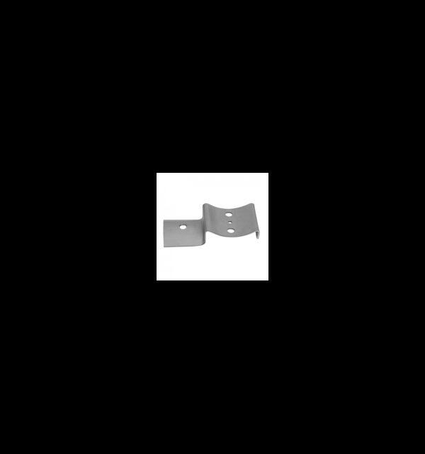 Abrazadera inicio/fin para poste y travesaño redondo