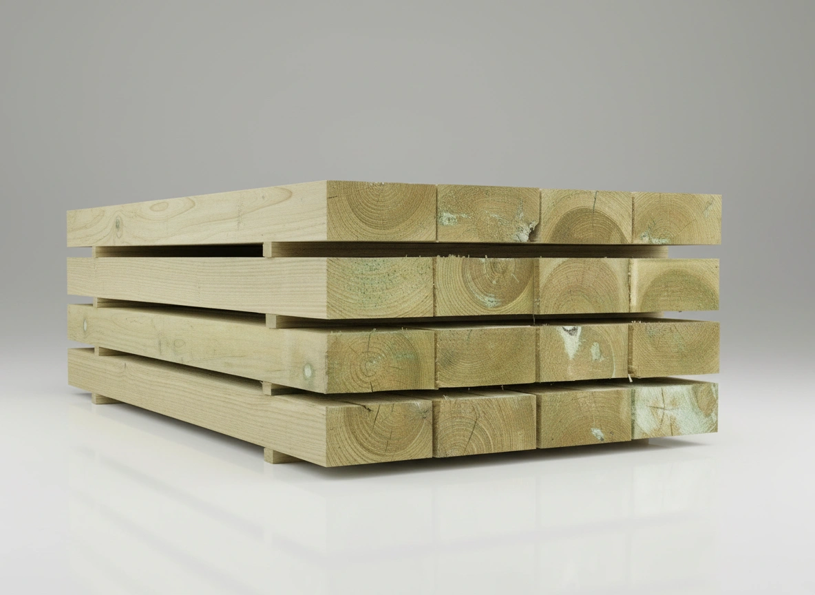 Traviesas de madera tratada Autoclave - Riesgo 4